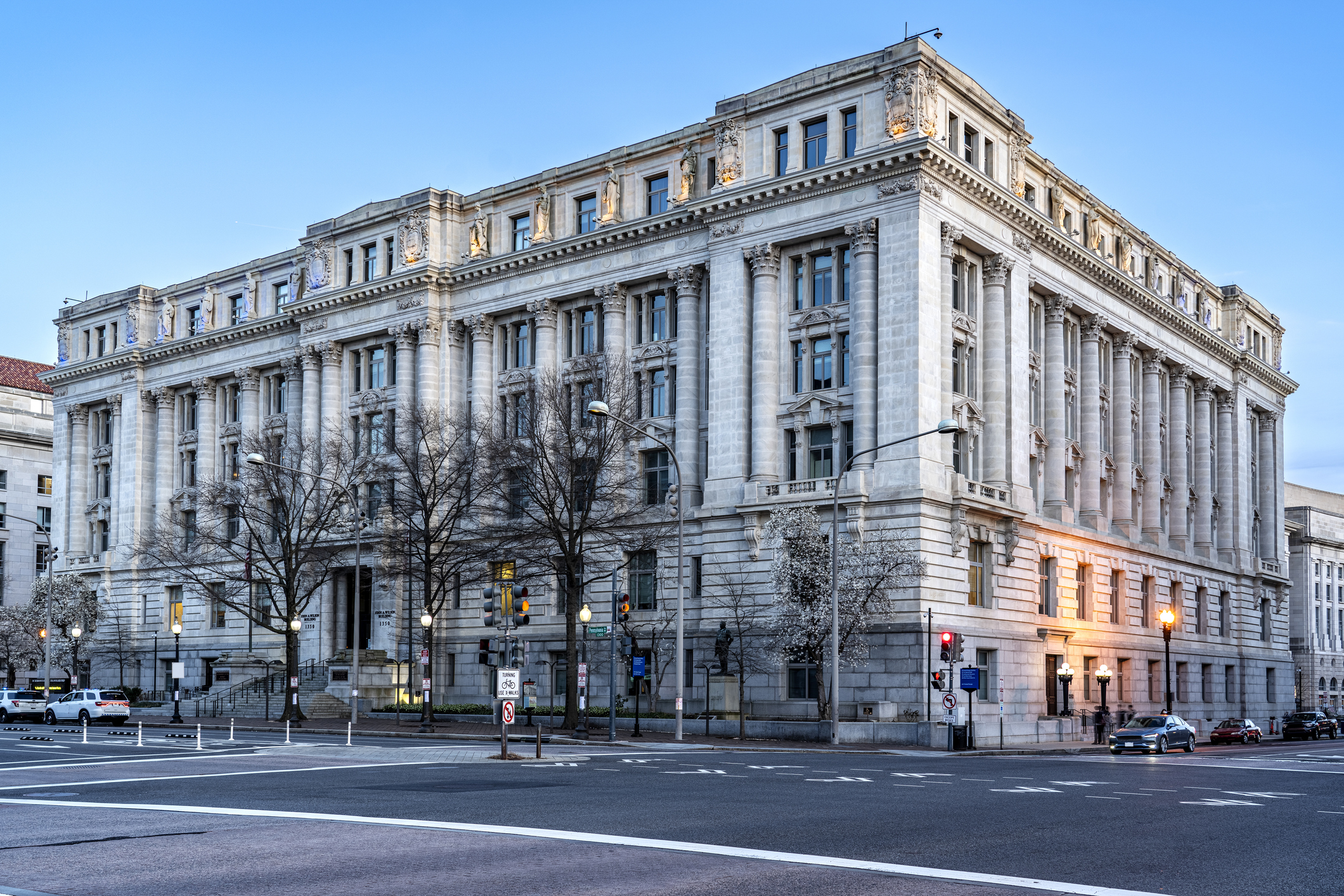 The John A. Wilson Building in Washington D.C. that houses the Mayoral and City Council offices.
